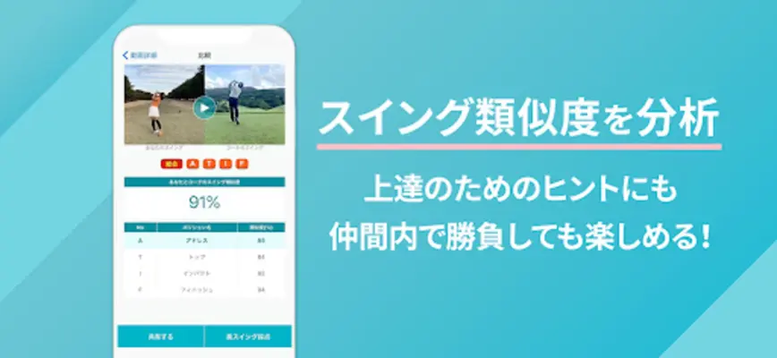 GOLFAI-ゴルファイ(AIがあなたのスイングを診断) android App screenshot 1